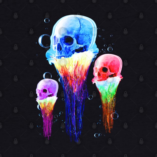 Jelly Skulls by robotface